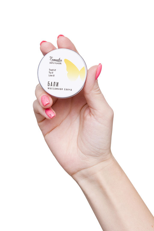 Массажная свеча Eromantica Бали, 30 мл  фото 5