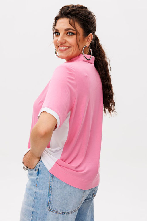 Футболка ANELLI 1571 лепесток пиона фото 9