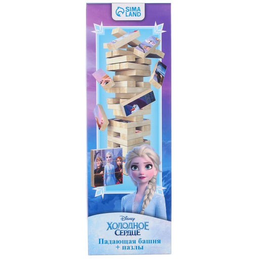 Падающая башня + пазлы, Холодное сердце - Disney фото 7