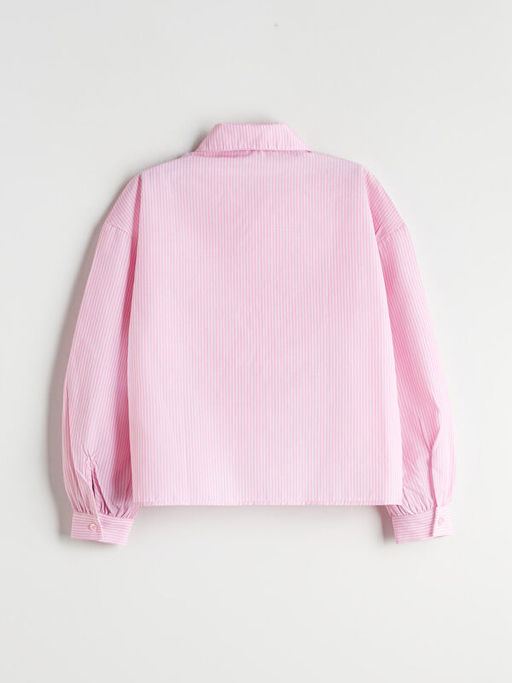 Basic Uzun Kollu K?z ?ocuk G?mlek