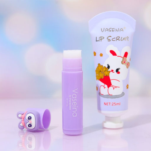 Набор виноградный: скраб для губ и вазелин для губ - Simaland фото 3