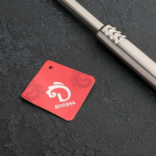 Ложка гарнирная из нержавеющей стали Доляна Стандарт, 50 мл, h=31 см, цвет серебряный  фото 2