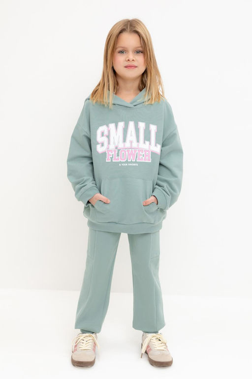 КР 400783/голубой прибой брюки для дев