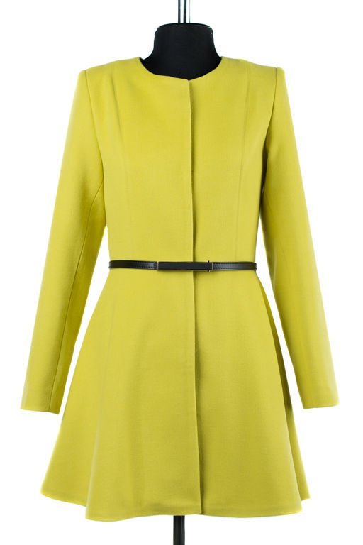 01-08126 Пальто женское демисезонное (пояс) - El podio фото 6