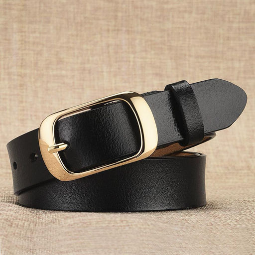 Ремень BL-L-200-Black/Gold-115