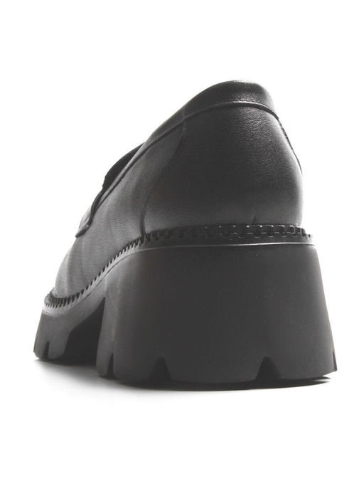 03-5938 BLACK Лоферы женские (натуральная кожа) - Фабричный китай фото 7