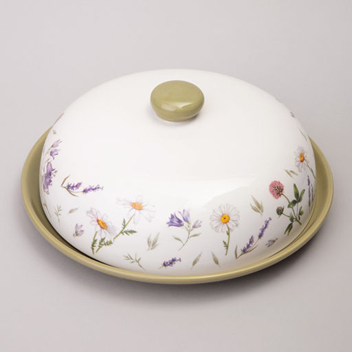 Блюдо для блинов "Flower story" 23*10 см 358-2185 /АРТИ-М/