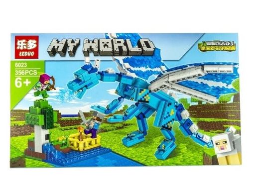 Конструктор "MY WORLD" 356 деталей (6023/FJ-2834) в коробке