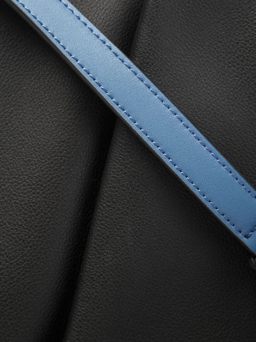 Сумка ELEGANZZA Z8941-8335 black/mist blue  фото 4