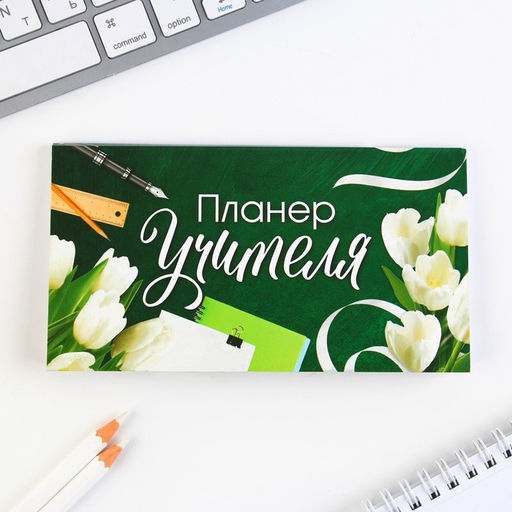 Подарочный набор, ежедневник А5, 160 л., планер 50 л., ручка «Лучшему учителю»