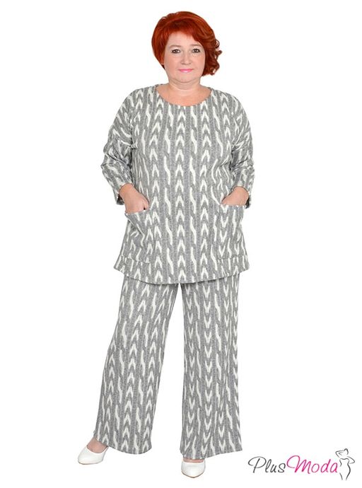 Брюки Модель №1096 размеры 44-84 - Plusmoda фото 4