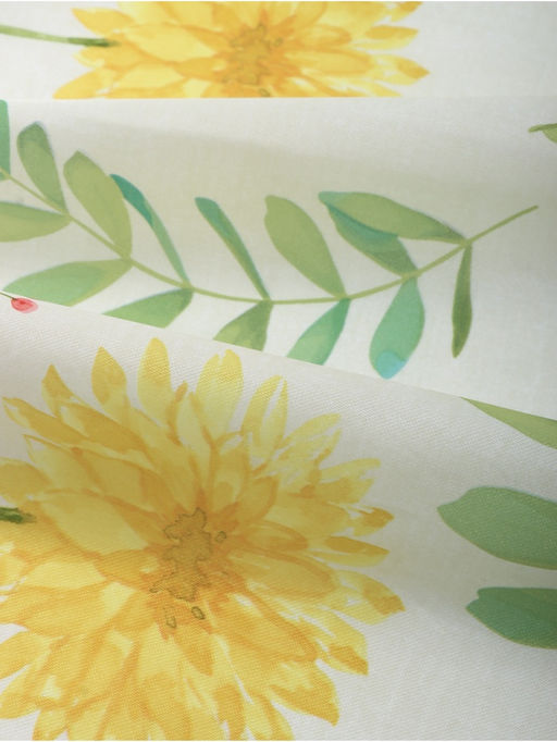 Скатерть «Доляна» Yellow flowers, 145×220 см