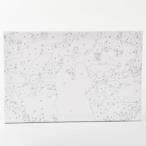 Картина по номерам с подрамником и гирляндой Свидание, 20*30 см - Школа талантов фото 5