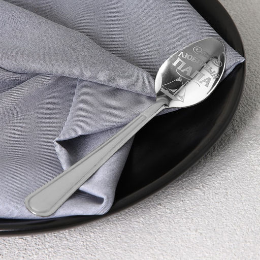 Цена за 2 шт. Ложка чайная с гравировкой Любимый папа, на подарочной открытке, 3?14 см