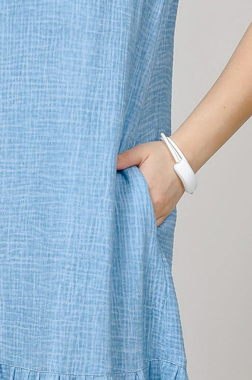 Платье из вареного муслина