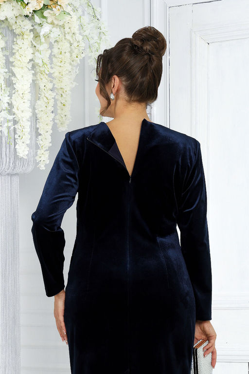 Платье Ninele 7431-Р темно-синий - Mira fashion фото 613