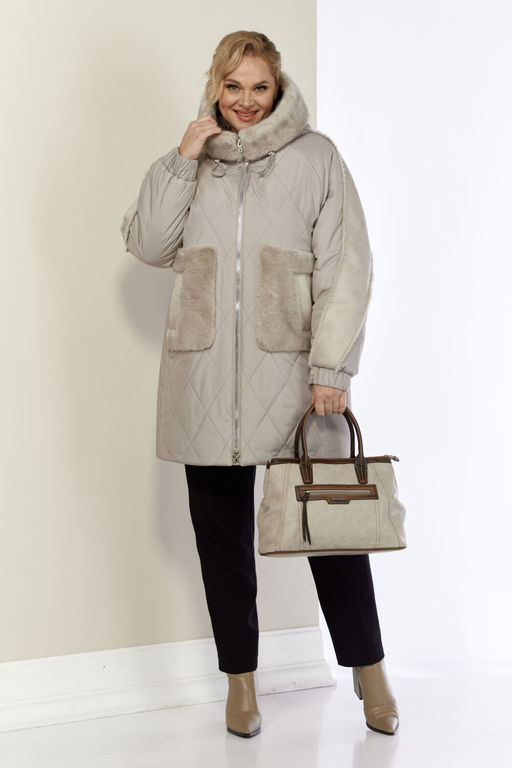 Куртка SHETTI 2168 светлый беж