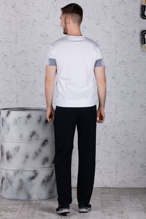 Брюки спортивные 
 3.MM001A-синий-тёмный