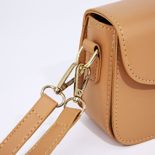 Сумка-мессенджер на магните, цвет бежевый - Simaland фото 7