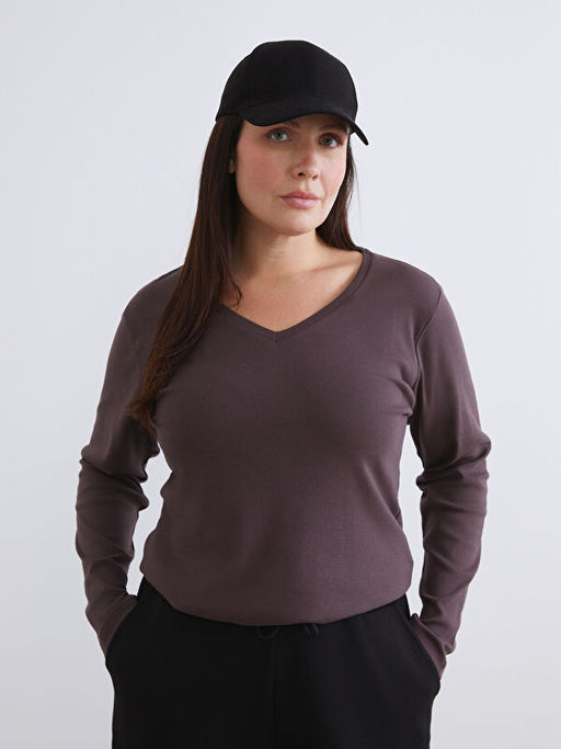 V Yaka Uzun Kollu Kad?n Ti??rt