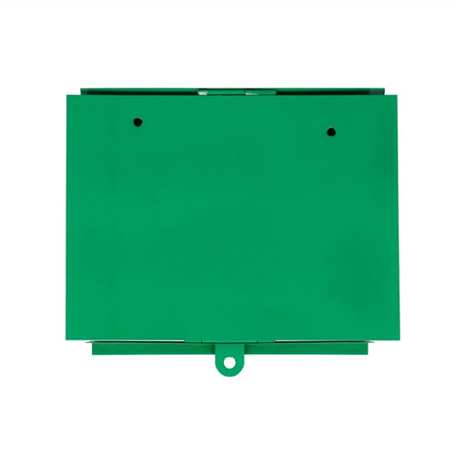 Ящик почтовый без замка (с петлёй), горизонтальный Письмо, зелёный - Simaland фото 10