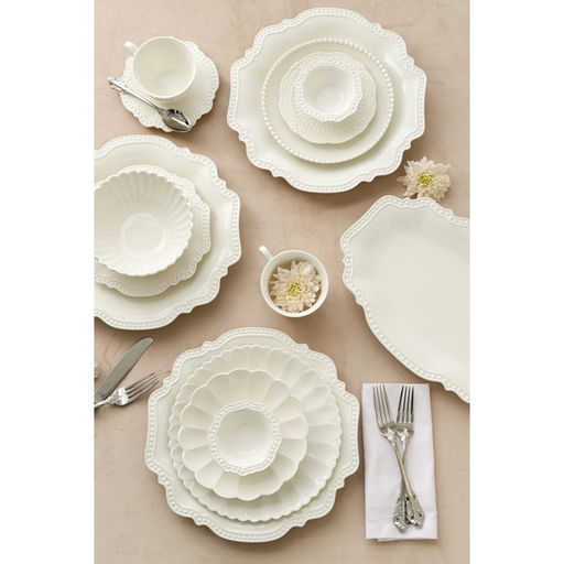 Тарелка фарфоровая пирожковая Magistro Ромашка, d=18,5 см, цвет белый  фото 11