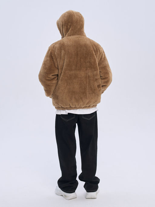 Куртка плюшевая утепленная