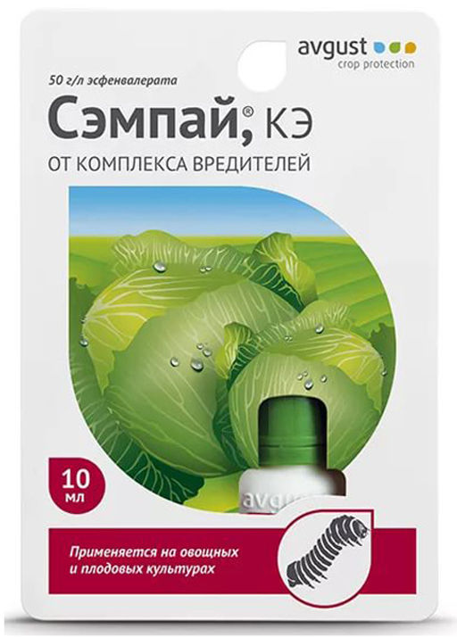 Август Сэмпай 10 мл (80 шт./упак.)