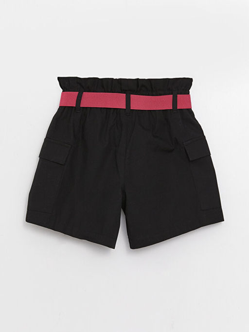 Beli Lastikli Basic K?z ?ocuk ?ort - Waikiki фото 2