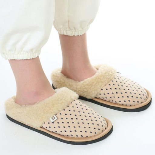 Тапочки-шлепанцы арт. М10/02-01 ВУНА Бежевая мушка - Altro фото 3