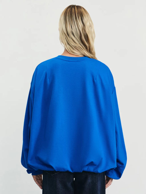 Объемный свитшот из вискозы / Zarina  фото 6