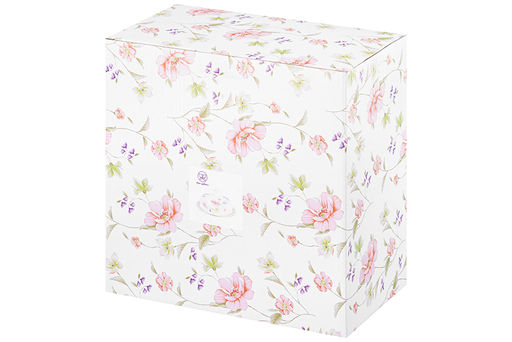 Блинница 23,5*23,5*12,5 см Диана + крышка, фарфор, NEW BONE CHINA - Elan gallery фото 8