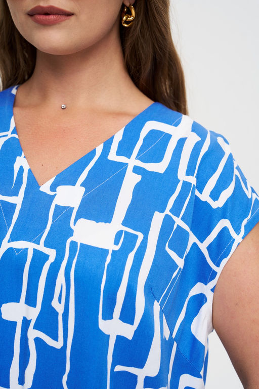 Топ Латика синий - Intikoma фото 3