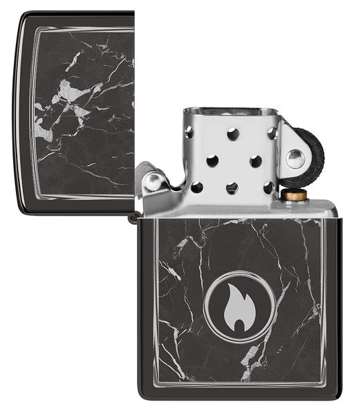 Зажигалка ZIPPO Пламя на мраморе | Marble Flame 46571  фото 4