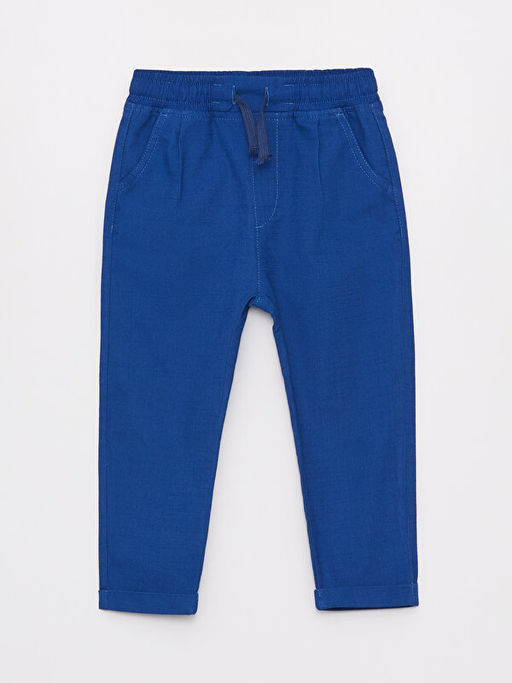 Beli Lastikli Basic Erkek Bebek Pantolon - Waikiki фото 3