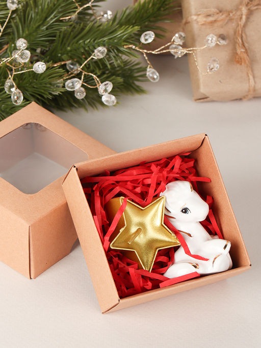 Подарочный набор Новогодний № 1 / Символ года+свечка - Галеонтрейд фото 3