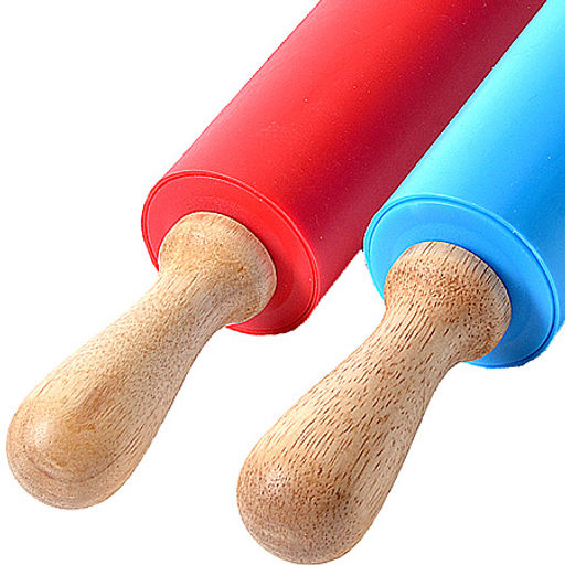 30501 Скалка силикон дер.ручки 43,5х5,2 см.MB(х48)