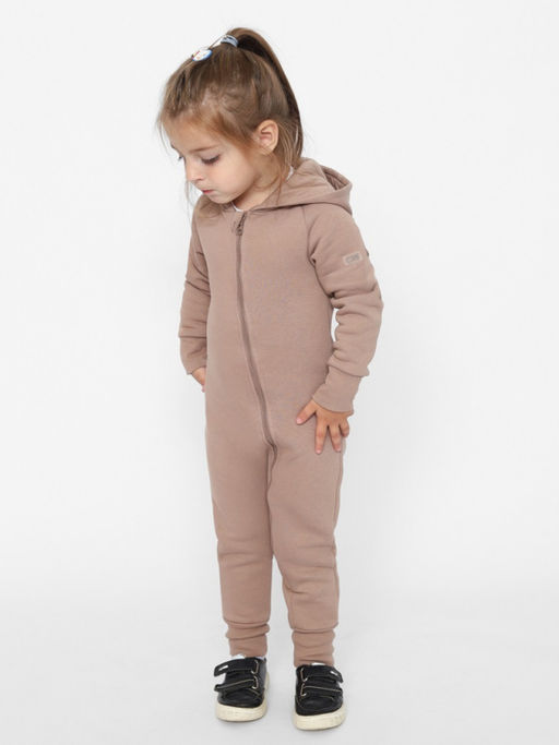 CRB wear/CWBG 90228-31 Комбинезон для девочки,бежевый/Ex.Cherubino  фото 3