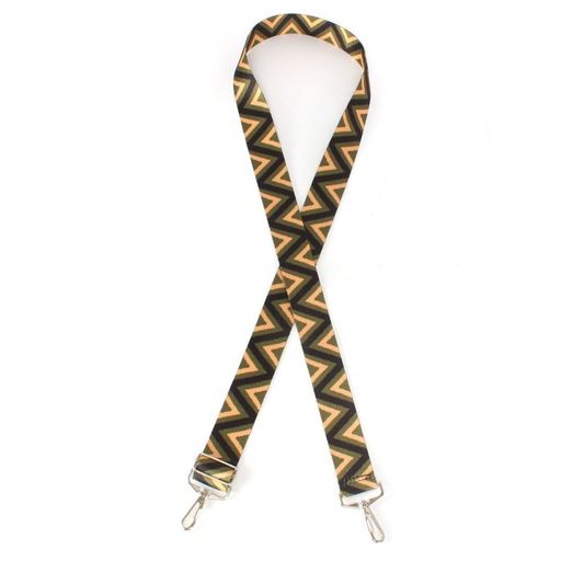 Плечевой ремень (стропа)  ADEL-239/регулируемый,  макс длина 136см,  zigzag олива/черный/беж  247959 - Adelia фото 2