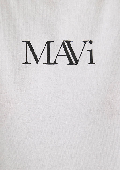 Mavi Logo Bask?l? Beyaz Tisort  фото 6