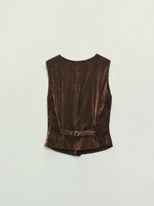 Жилет с драпировкой / Zarina