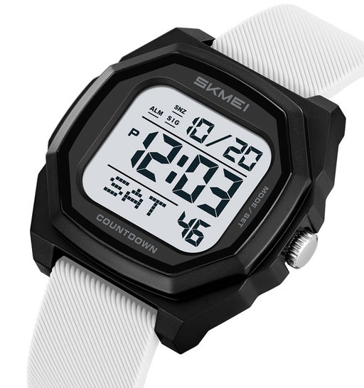Часы наручные Skmei мужские электронные спортивные 2495white