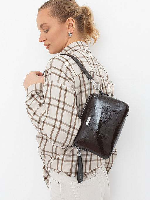 Сумка 98504-1 coffee Velina Fabbiano-Safenta