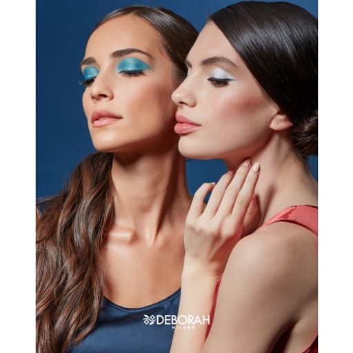 DEBORAH Тени для век водостойкие Color Lovers тон 07 зеленый павлин, 3.5г  фото 6
