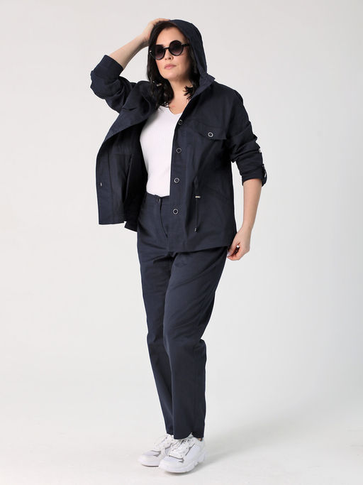 25218 Жакет т.синий