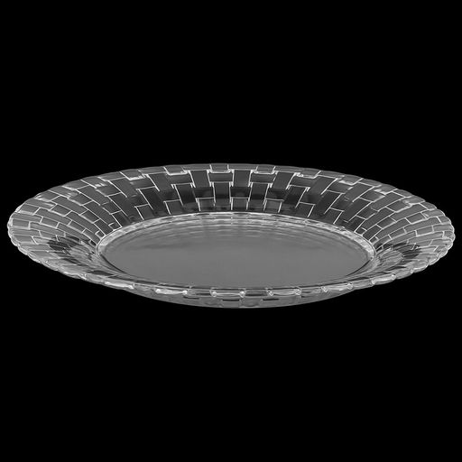 Тарелка мелкая стеклянная Ротанг д268мм, h25мм, в коробке, Дели Гласс (Deli Glass) (Китай) - Домашняя мода фото 6