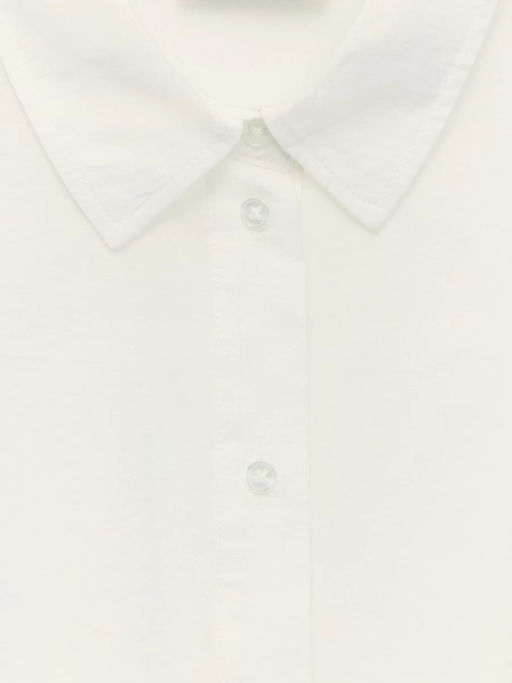 Рубашка прямого кроя из вискозы / Zarina фото 4