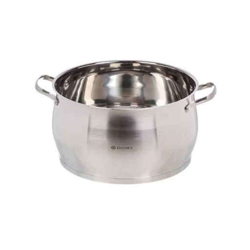 Мантоварка нерж. сталь 28 см 9.8 л 4 секции кр/ стекло индукция GS-01372-284ST(480204) /DANIKS/