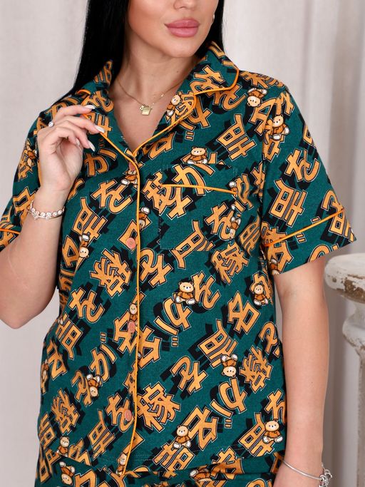 5 ЖЕНСКИЙ ПИЖАМНЫЙ КОСТЮМ - А-дина фото 5