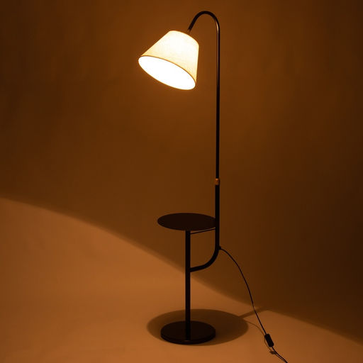 Торшер Ruta 1×40 Вт Е27 черный/золото 28×28×160 см